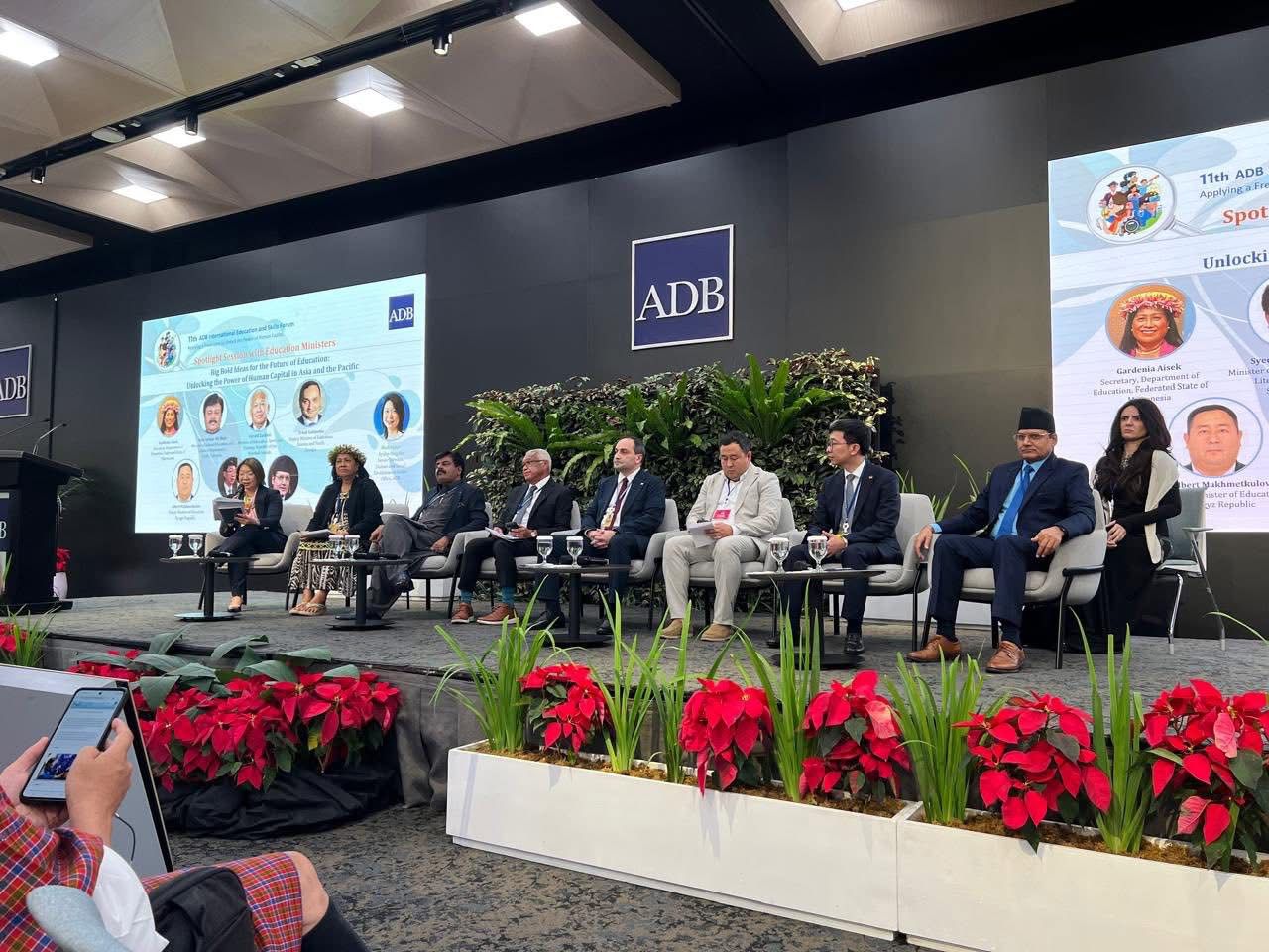 Sindh’s Education Minister Highlights Provincial Reforms at Regional ADB Forum